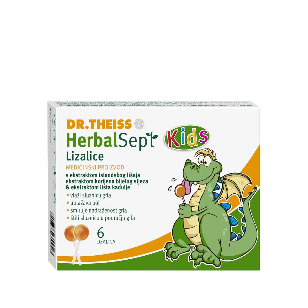 DR.THEISS HERBALSEPT LOLLIPOP x 6 Product Main Image