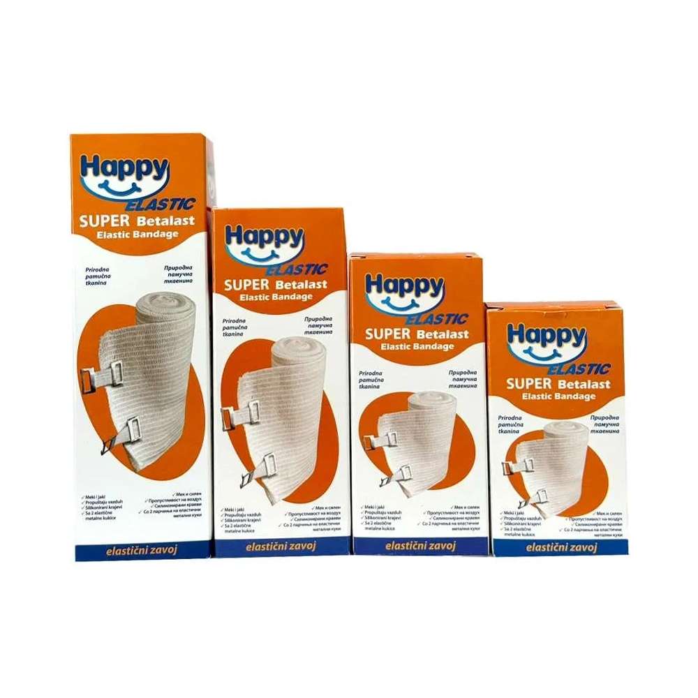HAPPY 8cm x 5m ELASTIC BANDAGE Product Main Image