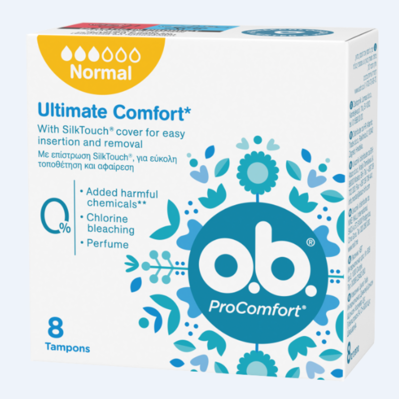 TAMPONI O.B PROCOMFORT NORMAL x 8 Product Main Image