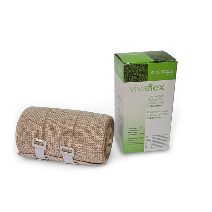 VIVAFLEX ELASTIC BANDAGE 8cm x 5m Product Main Image