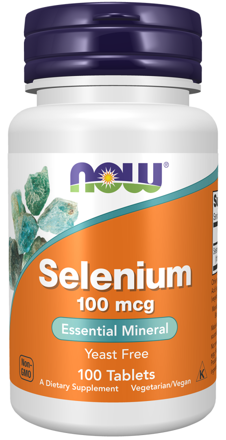 NOW SELENIUM tbl 100 x 100mcg Product Main Image
