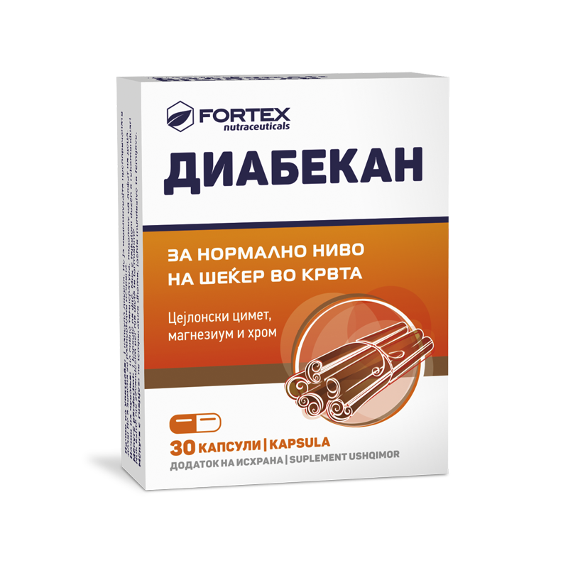 FORTEX DIABEKAN x 30cps Product Main Image