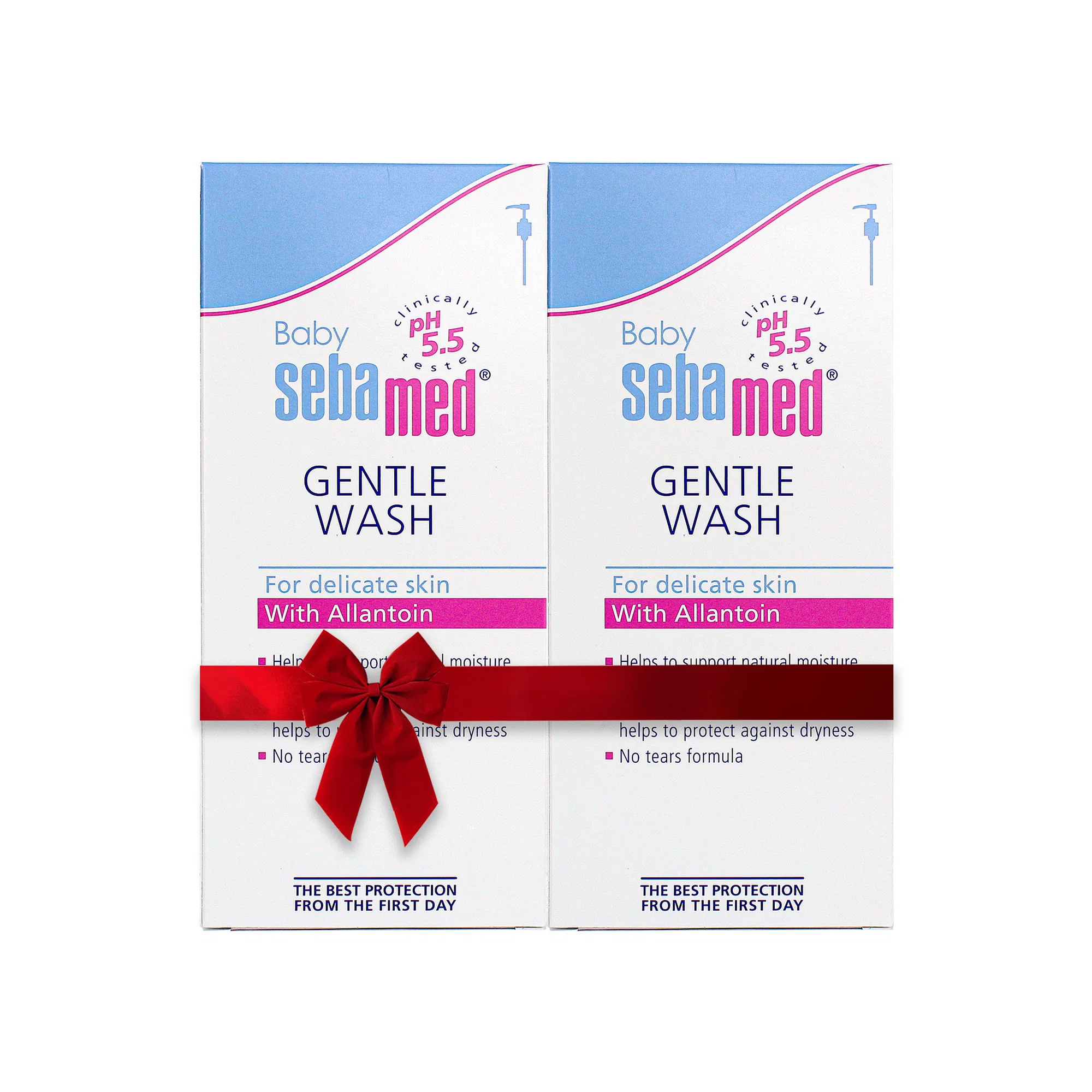 PACK OF TWO SEBAMED BABY GENTLE WASH 200ml Product Main Image