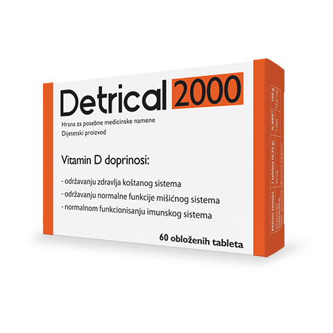 DETRICAL 2000i.u. x 60tbl Product Main Image