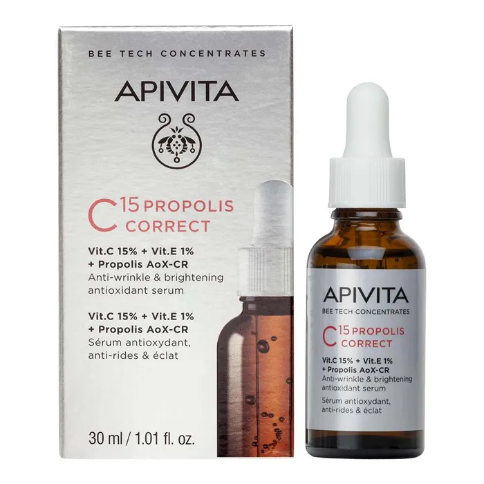 APIVITA SERUM C15 PROPOLIS CORRECT 30ml Product Main Image