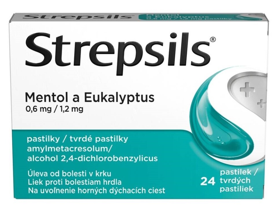STREPSILS MENTOL+EUKALIPTUS  x 24 Product Main Image