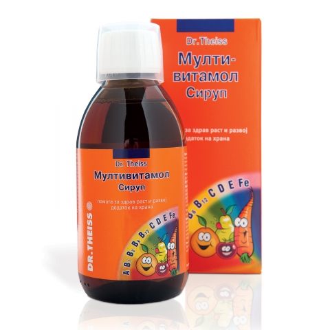 DR.THEISS MULTIVITAMOL SYRUP 200ml Product Main Image