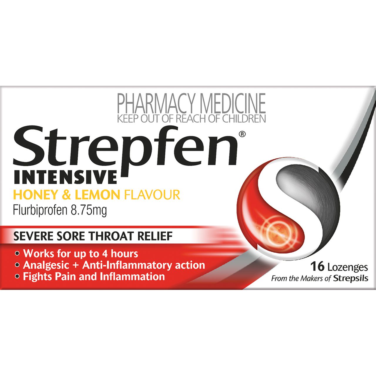 STREPFEN HONEY+LEMON x 16 Product Main Image