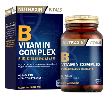 NUTRAXIN Vitamin B complex x 60tabl Product Main Image