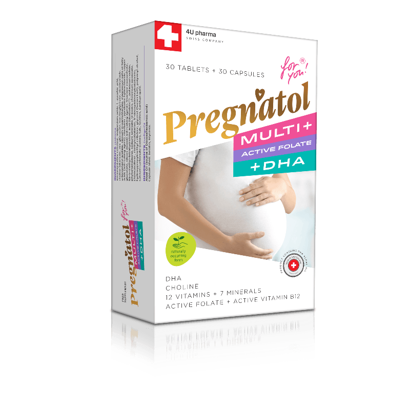 4U PREGNATOL Multi+DHA+Act.folat x 30cps+30tbl Product Main Image