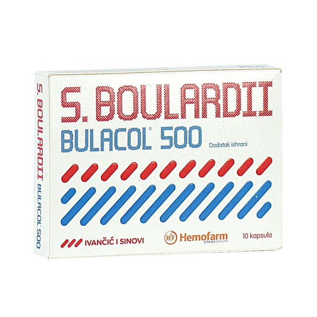 BULACOL 500MG CAPSULES X 10 Product Main Image