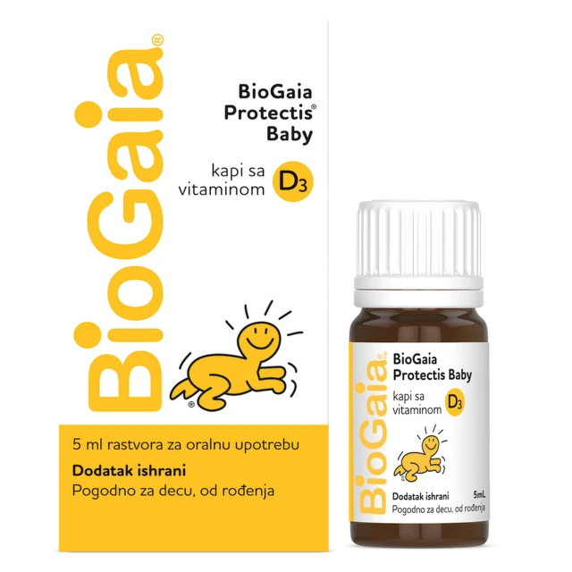 BIODAIA +D3 drops 5ml Product Main Image