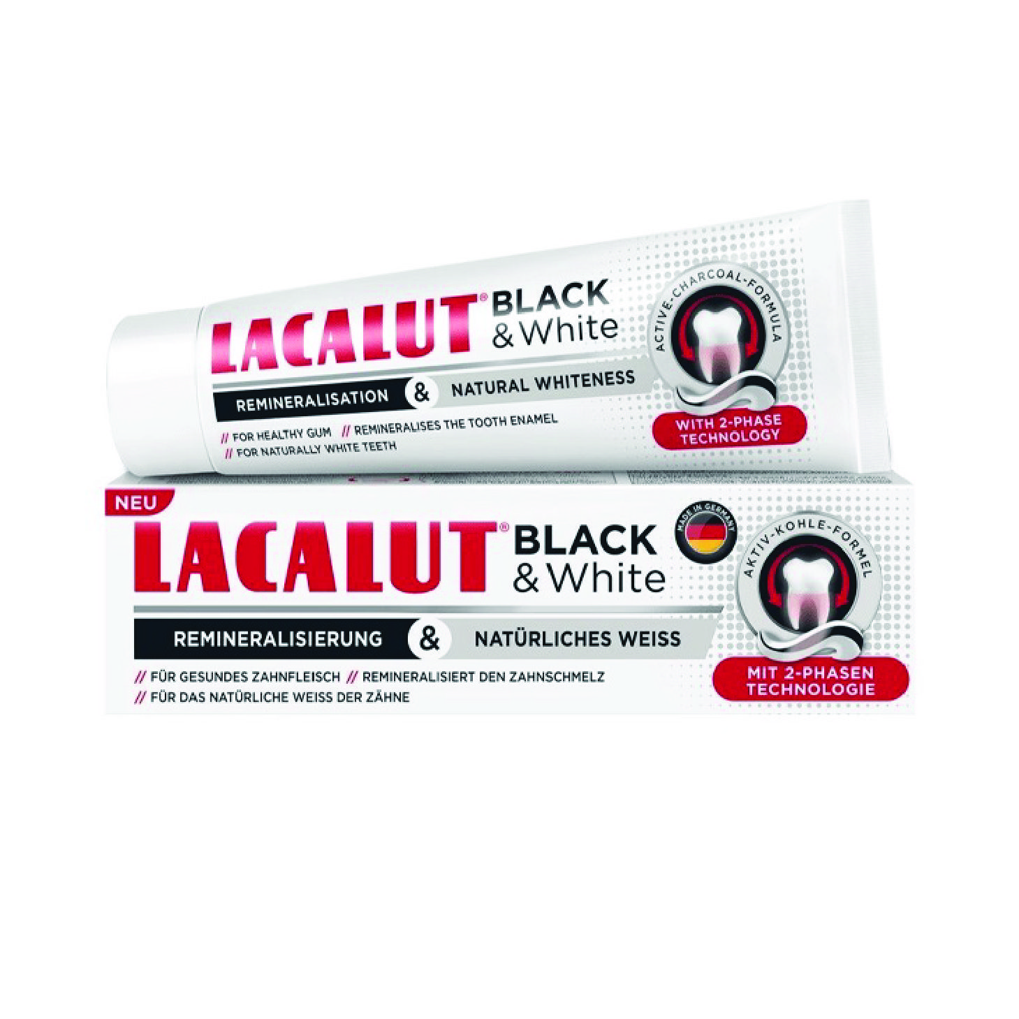 LACALUT BLACK&WHITE pasta 75ml Product Main Image