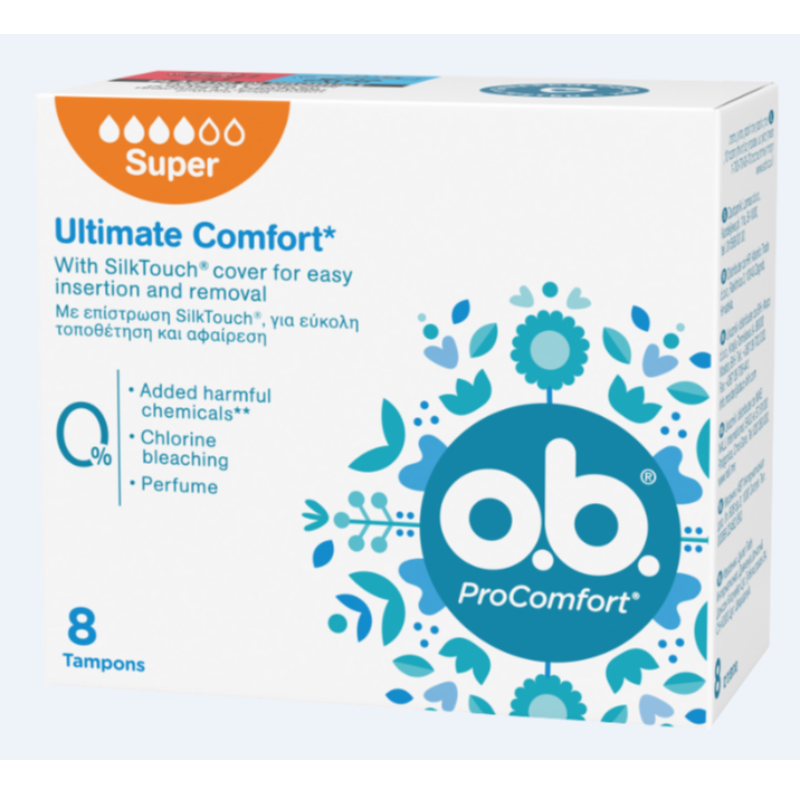 TAMPONI O.B. PROCOMFORT SUPER x 8 Product Main Image