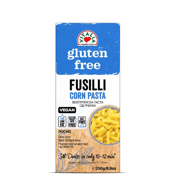 VITALIA GLUTEN FREE FUSILLI PASTA 250g Product Main Image