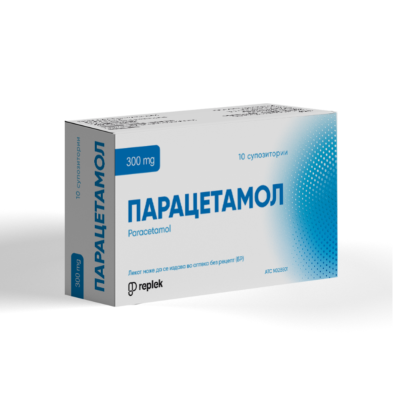 PARACETAMOL supp 10 x 300mg Product Main Image