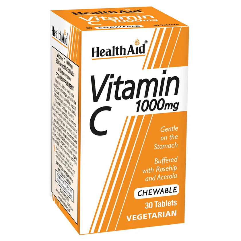 HEALTH AID VITAMIN C 1000mg x 30tbl Product Main Image