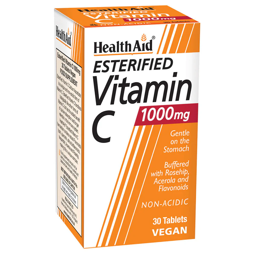 HEALTH AID  ESTER Vit.C 1000mg TABLETS x 30 Product Main Image