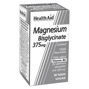 HEALTH AID MAGNESIUM BISGLICINAT 375mg TABLETS x 60 Product Main Image