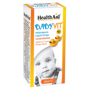 HEALTH AID BABYVIT MULTIVITAMINSKI DROPS 25ml Product Main Image