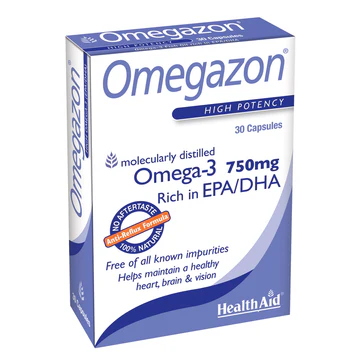 HEALTH AID OMEGAZON CAPSULES x 30 Product Main Image