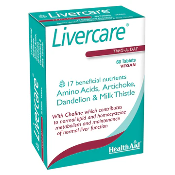 HEALTH AID LIVERCARE TABLETS x 60 Product Main Image