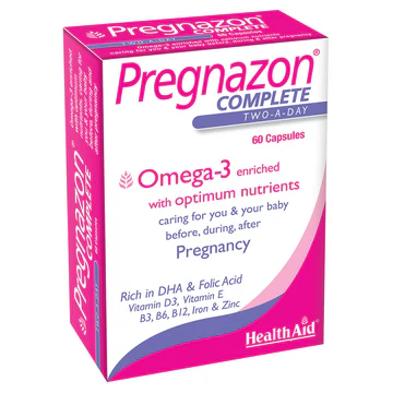 HEALTH AID PREGNAZON COMPLETE CAPSULES x 60 Product Main Image
