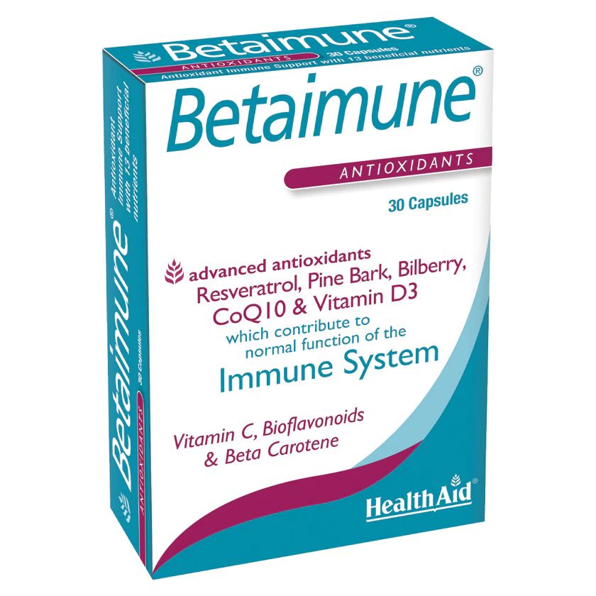 HEALTH AID BETAIMUNE CAPSULES x 30 Product Main Image
