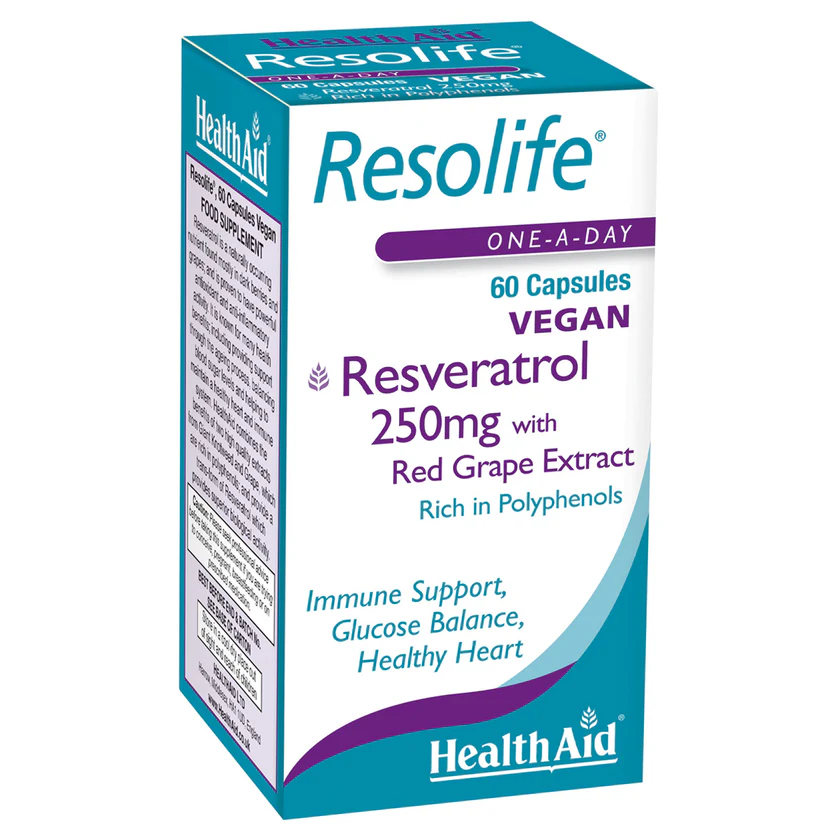 HEALTH AID RESOLIFE 250mg CAPSULES x 60 Product Main Image