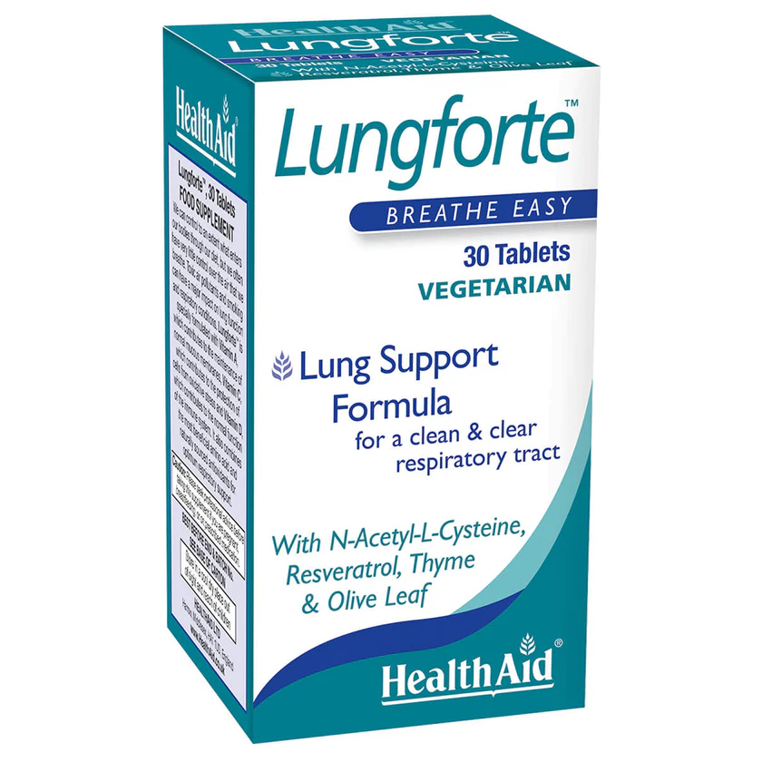 HEALTH AID LUNGFORTE TABLETS x 30 Product Main Image