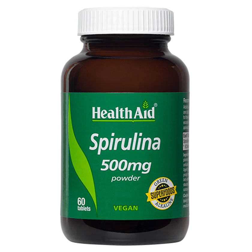 NOW SPIRULINA 500mg tbl x 400 Product Main Image
