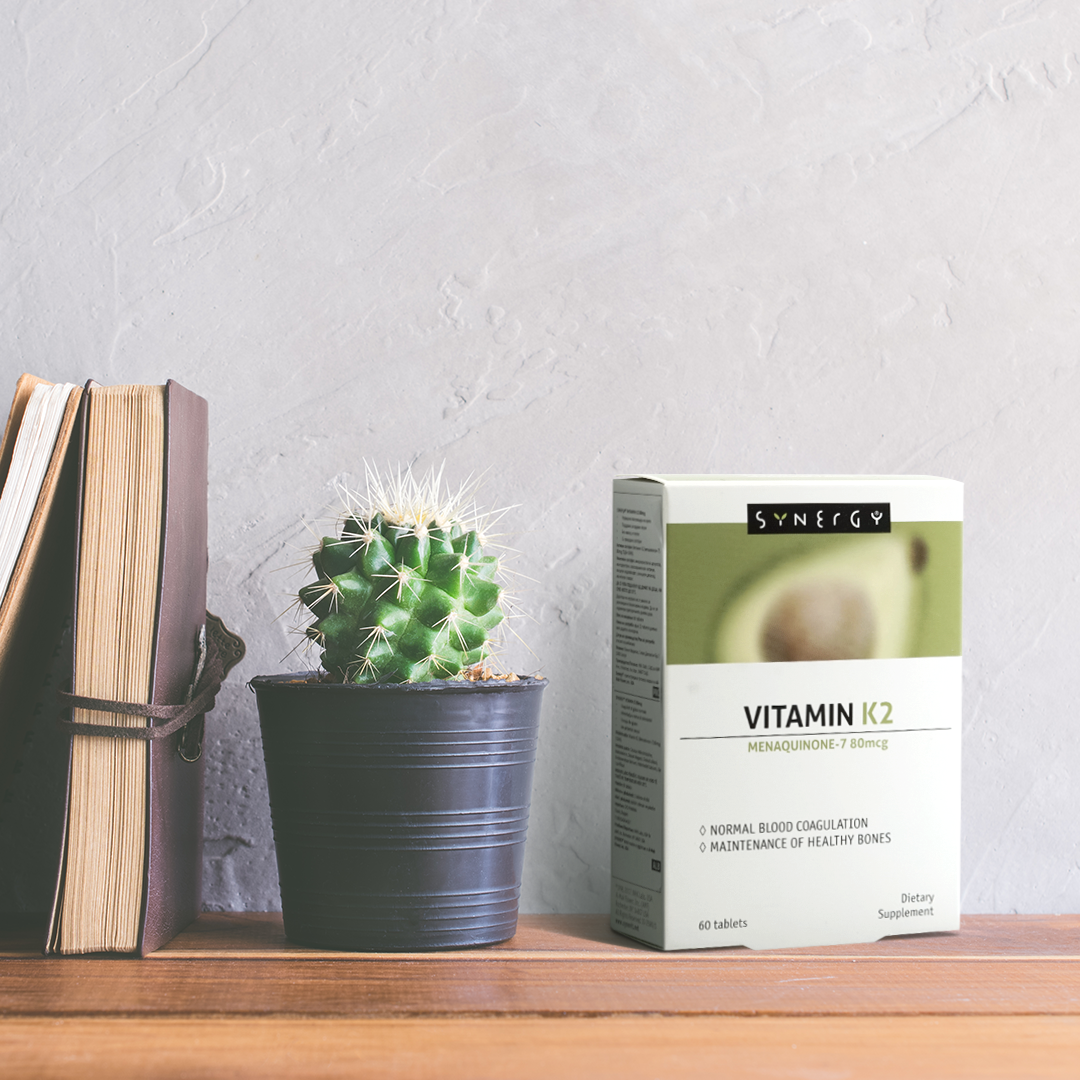 SYNERGY VITAMIN K2 80mcg x 60tbl Product Main Image