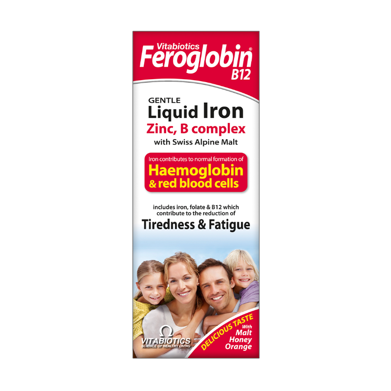 VITABIOTICS 1+Feroglob B12 syrup 200ml Product Main Image