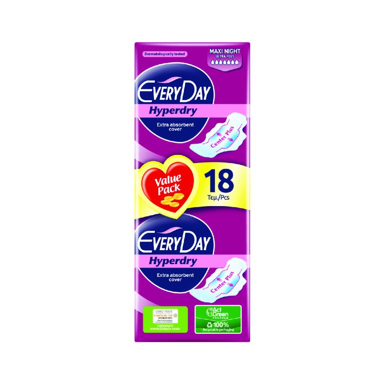 EVERY DAY VLOSKI MAXI NIGHT HYPERDRY x 18 Product Main Image