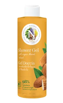 NATURAL Shower gel badem 400ml Product Main Image