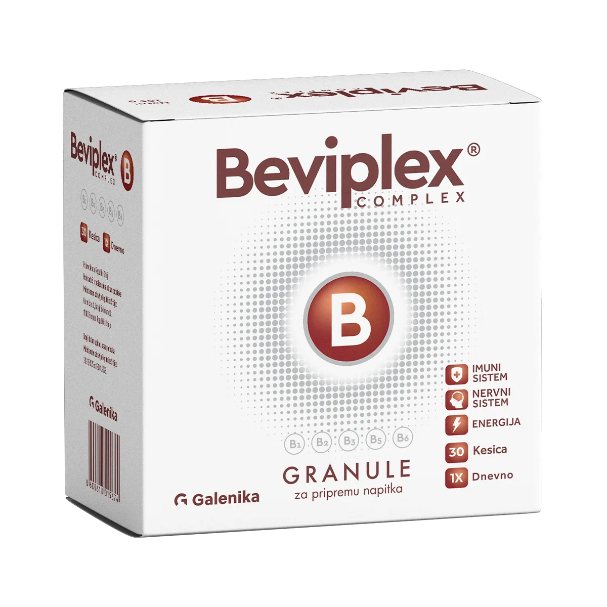 BEVIPLEX B granules 30 sachets  x 3.5g Product Main Image