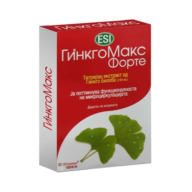 ESI GINKOMAX FORTE TABLETS x 30 Product Main Image