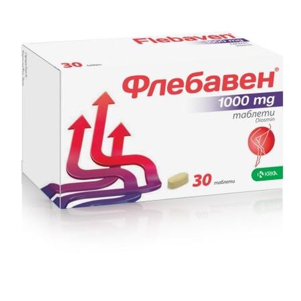 FLEBAVEN tbl 30 x 1000mg Product Main Image