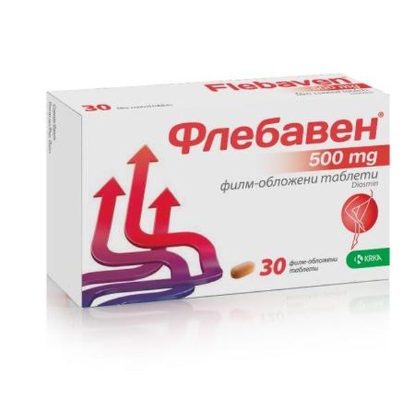 FLEBAVEN tbl 30 x 500mg Product Main Image