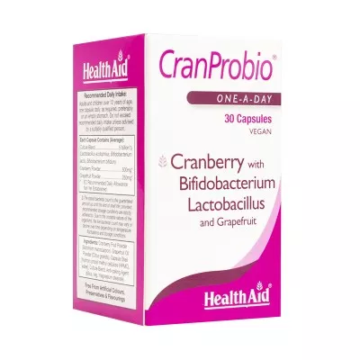 HEALTH AID CRANPROBIO CAPSULES X 30 Product Main Image