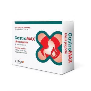 GASTROMAX CHEWABLE STRAWBERRY x 12 Product Main Image