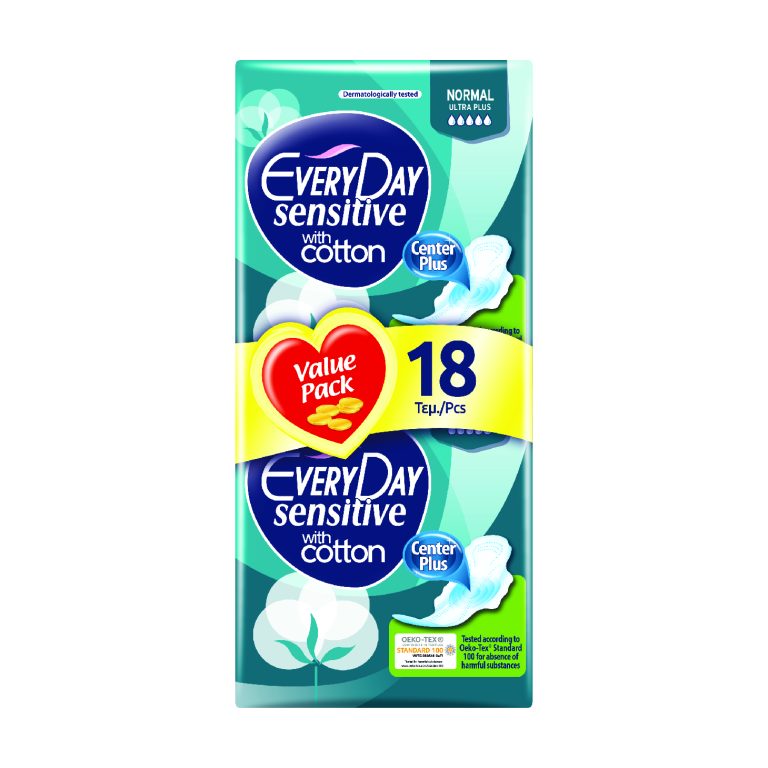EVERY DAY VLOSKI NORMAL COTTON SENSITIVE x 18 Product Main Image