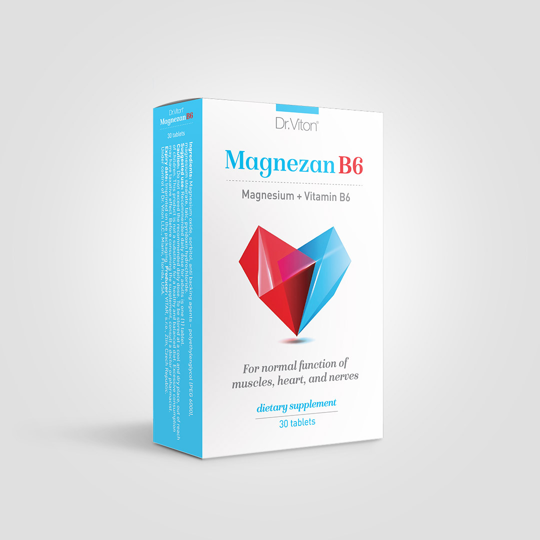 DR.VITON MAGNEZAN B6 TABLETS x 30 Product Main Image