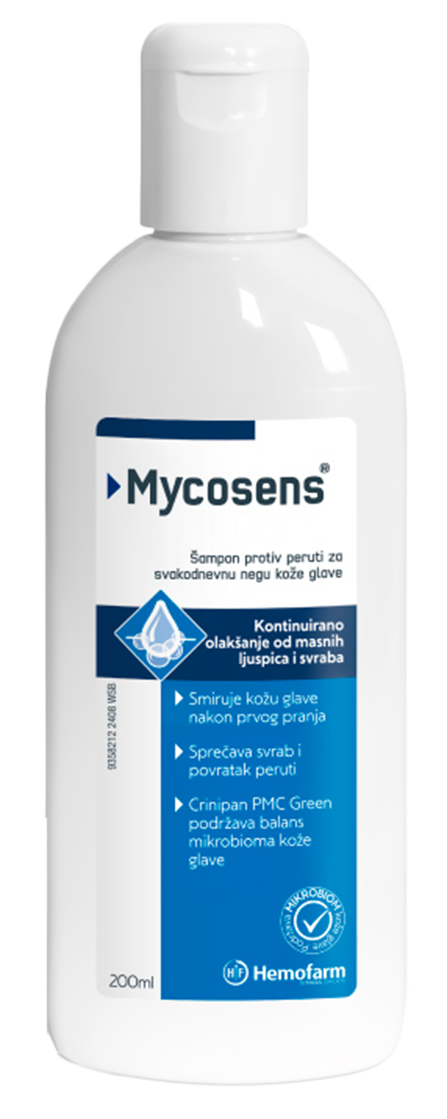 MYCOSENS SHAMPOO 200ml Product Main Image