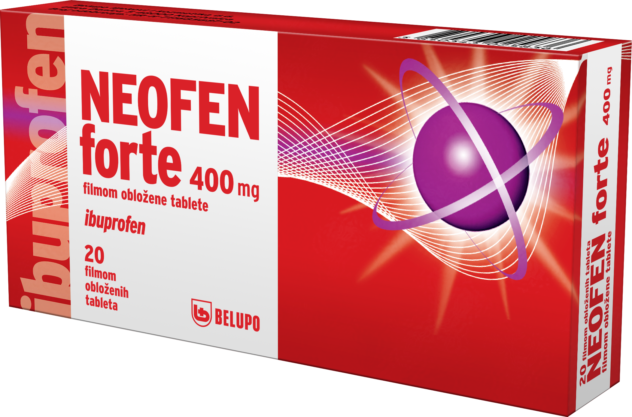NEOFEN FORTE TABLETS 10 x 400mg Product Main Image