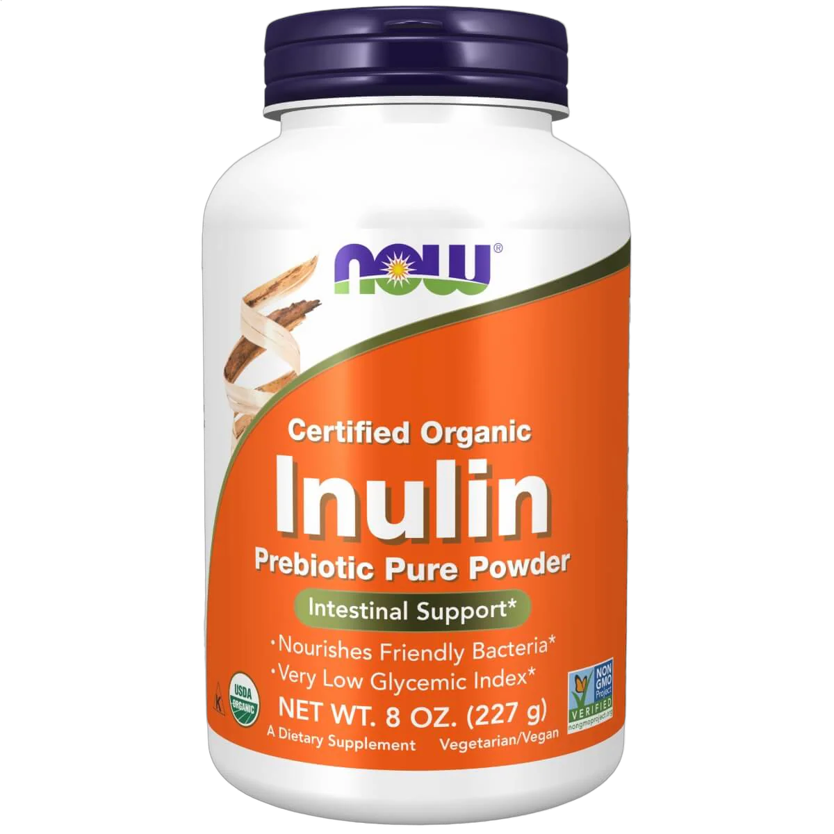 NOW INULINB POWDER  227g Product Main Image