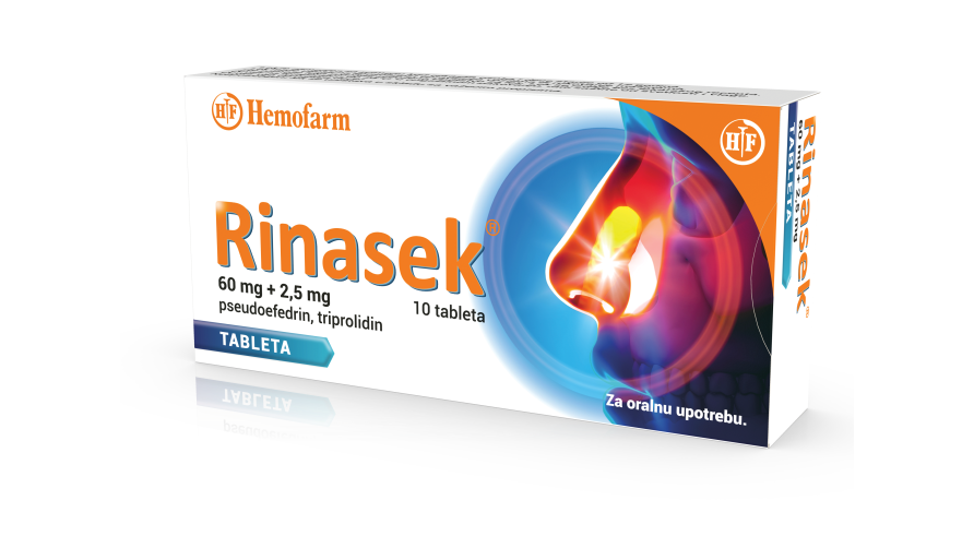 RINASEK TABLETS x 10 Product Main Image