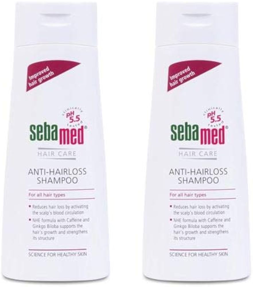 PACK OF TWO SEBAMED SHAMPOO ANTI LOSS HAIR 200ml Product Main Image