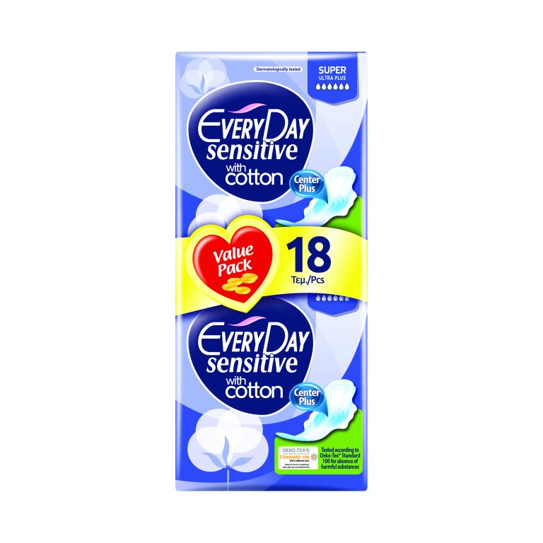EVERY DAY VLOSKI SUPER  COTTON SENSITIVE x 18 Product Main Image