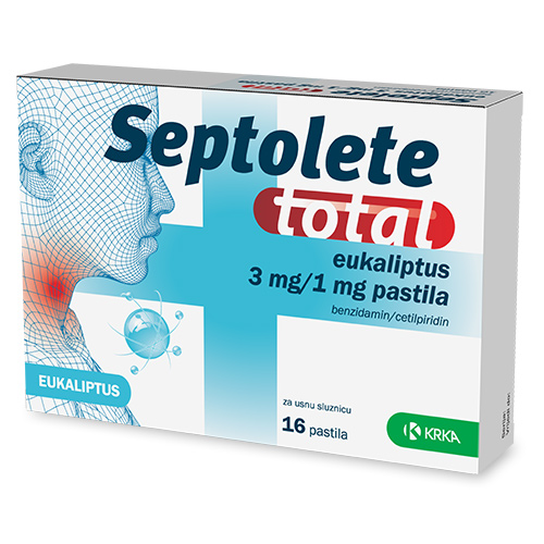 SEPTOLETE TOTAL EUKALIPTUS TABLETS x 16 Product Main Image